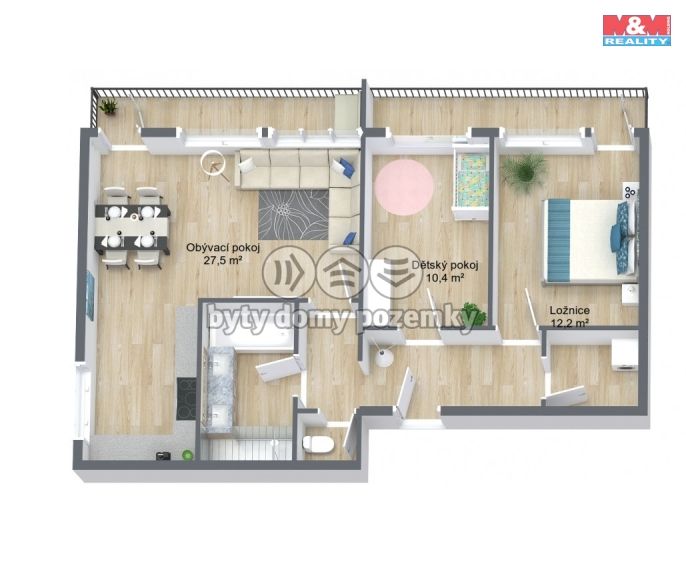 Prodej, Byt 3+kk, Praha