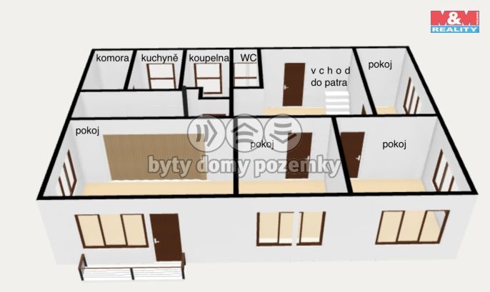 Pronájem, Rodinný dům, Bílý Újezd