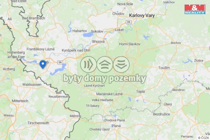 Prodej, Byt 1+1, Cheb