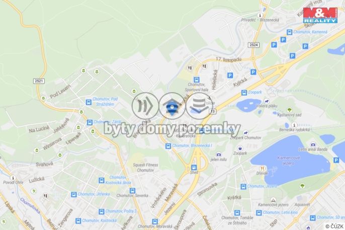 Prodej, Byt 2+1, Chomutov