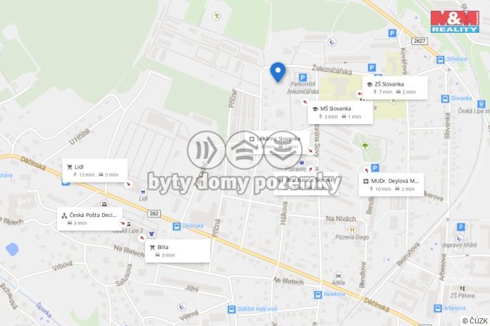 Pronájem, Byt 2+1, Česká Lípa