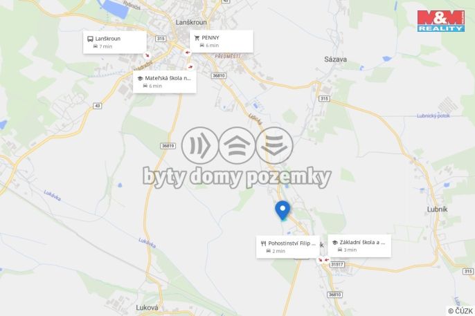 Prodej, Louka, Žichlínek