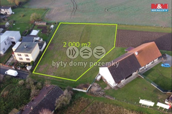 Prodej, Pozemek k bydlení, 2000 m², Drobovice