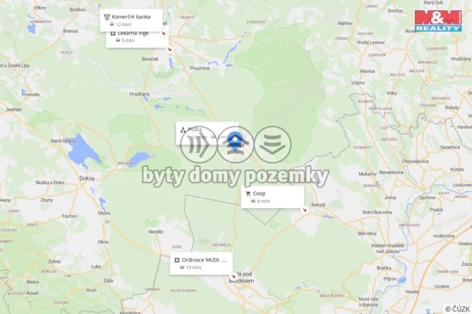 Pronájem, Byt 1+1, Ralsko