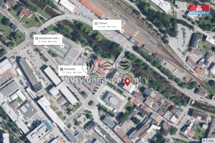 Pronájem, Byt 1+kk, Trutnov