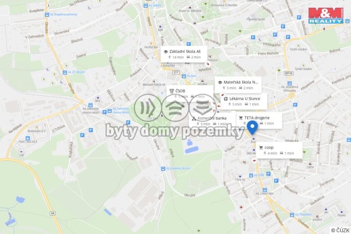 Prodej, Byt 3+1, Aš