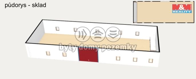 Pronájem, Garáž, Kostelec nad Orlicí