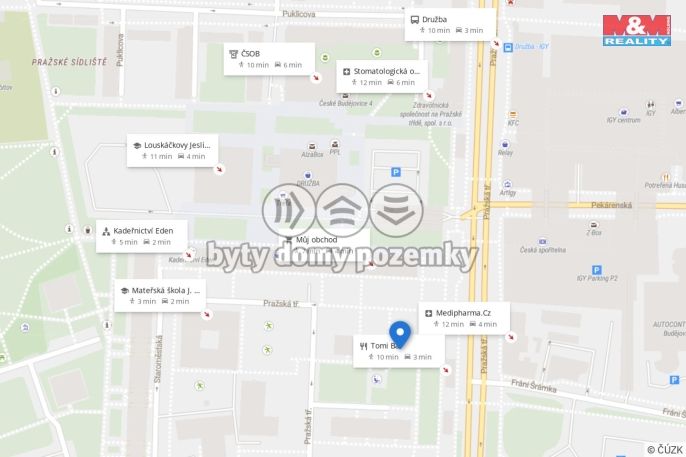 Prodej, Byt 2+1, České Budějovice