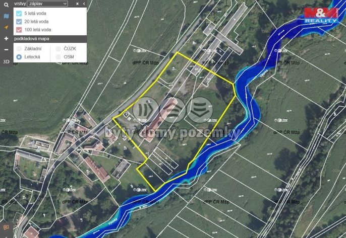 Prodej, Komerční pozemky, Třebovle