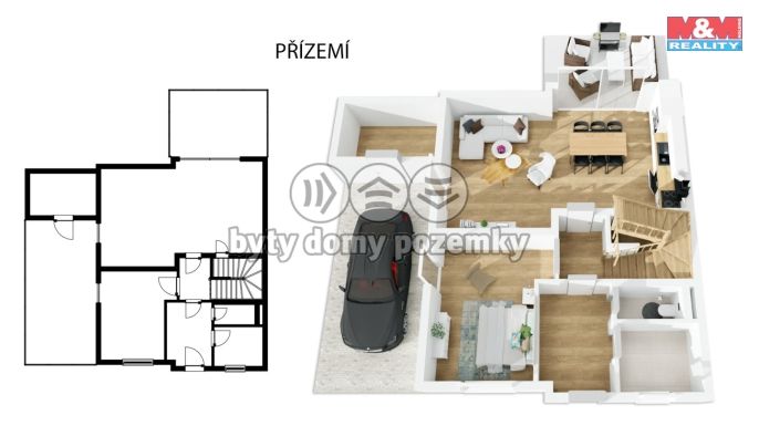 Pronájem, Rodinný dům, Kluky