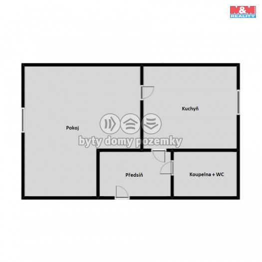 Pronájem, Byt 2+kk, Praha