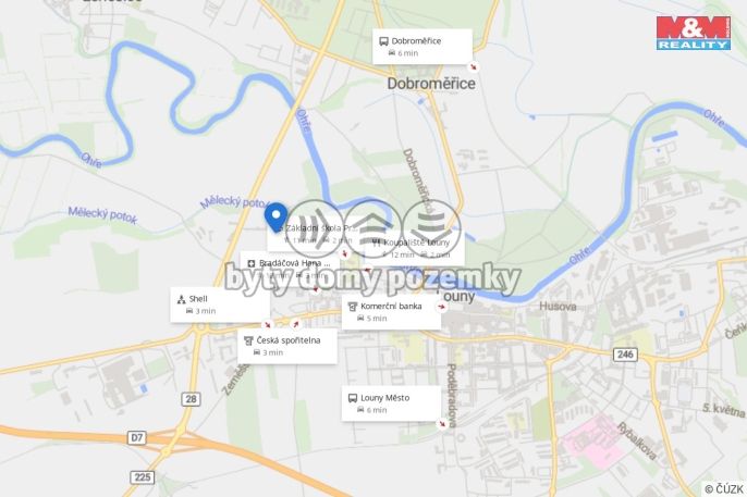 Prodej, Rodinný dům, Louny