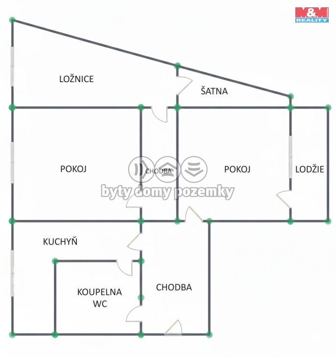 Prodej, Byt 3+1, Liberec