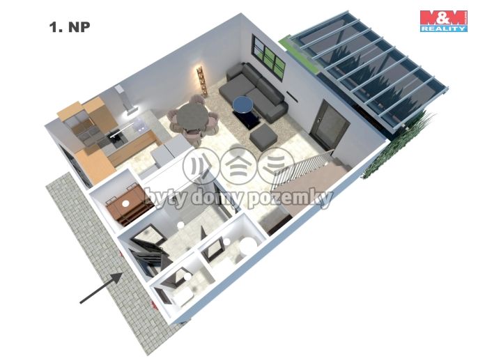 Prodej, Byt 4+kk, Kostelec nad Černými lesy