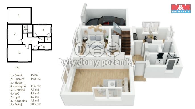 Prodej, Rodinný dům, Řevnice