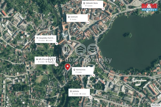 Prodej, Byt 2+1, Jindřichův Hradec