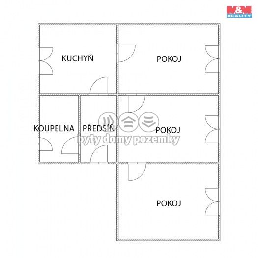 Prodej, Byt 3+1, Otovice