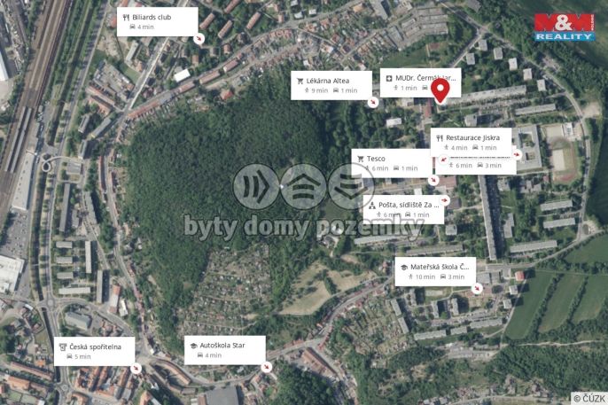 Prodej, Byt 2+1, Bílina