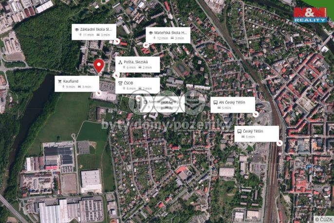 Prodej, Byt 2+1, Český Těšín