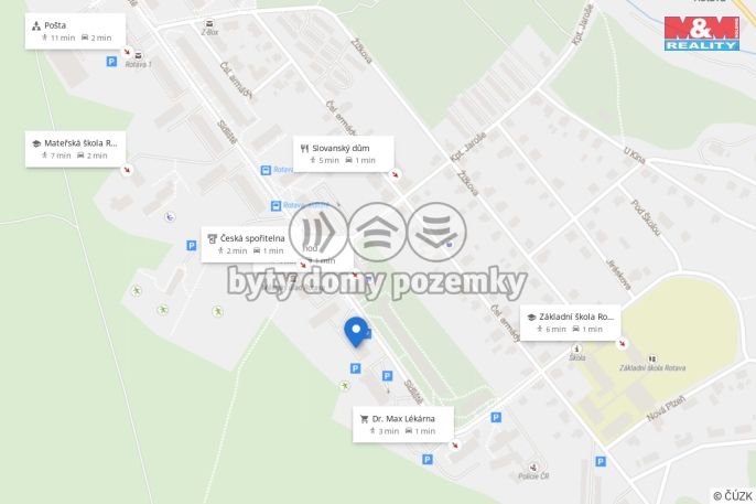 Pronájem, Byt 1+1, Rotava