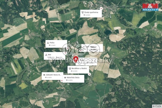 Pronájem, Byt 2+1, Břasy