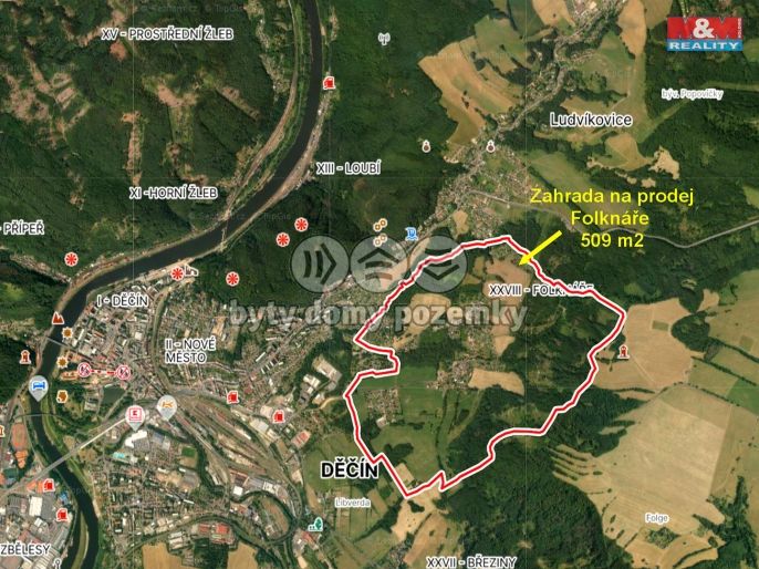 Prodej, Zahrada, Děčín