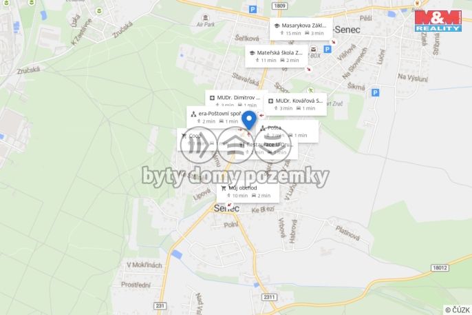 Prodej, Rodinný dům, Zruč-Senec