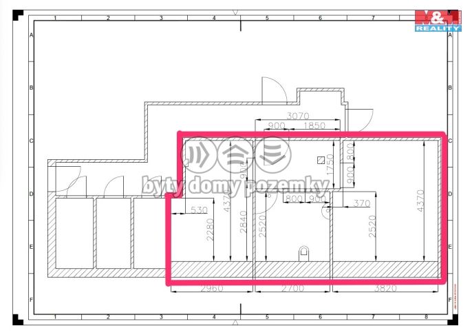 Pronájem, Byt 2+kk, Králova Lhota