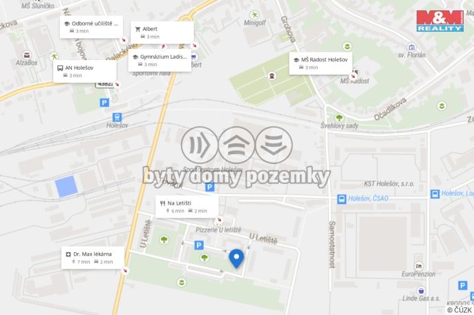 Pronájem, Byt 2+1, Holešov