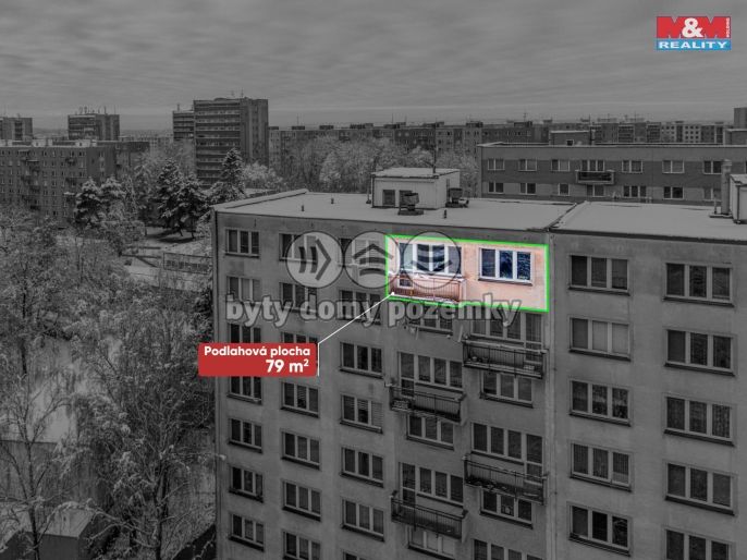 Prodej, Byt 3+1, Orlová