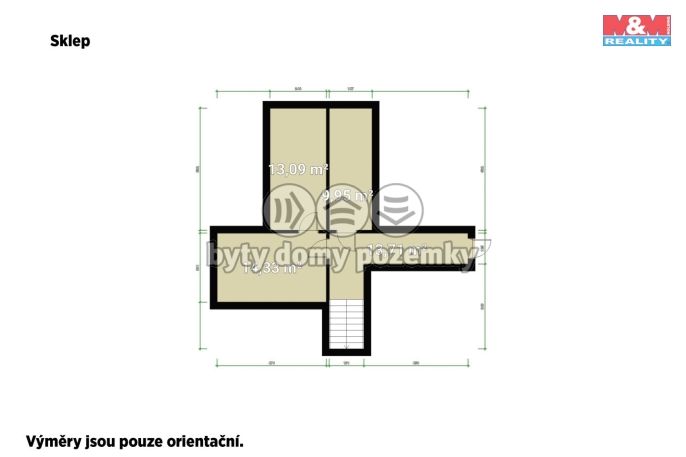 Prodej, Byt 2+1, Černošice