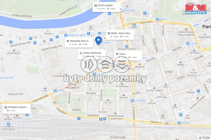 Prodej, Byt 2+kk, Pardubice