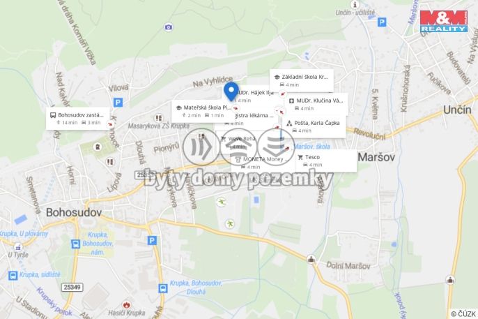Prodej, Byt 3+1, Krupka