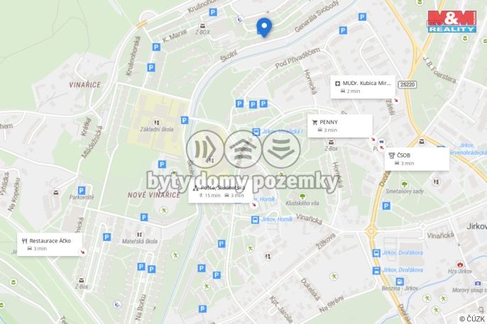 Pronájem, Byt 2+1, Jirkov