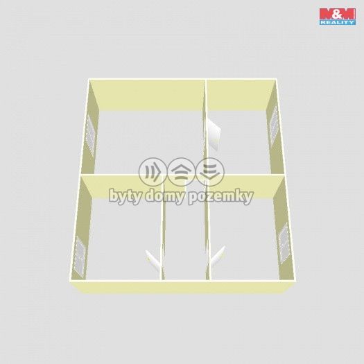 Pronájem, Byt 2+1, Děčín