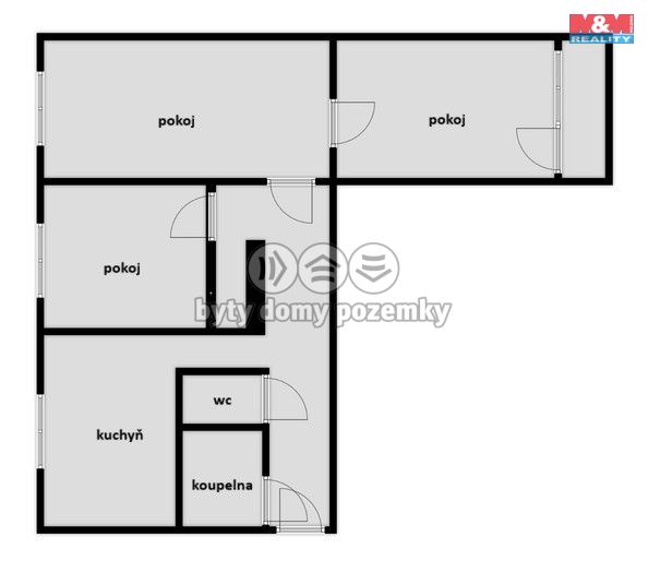 Prodej, Byt 3+1, Jirkov