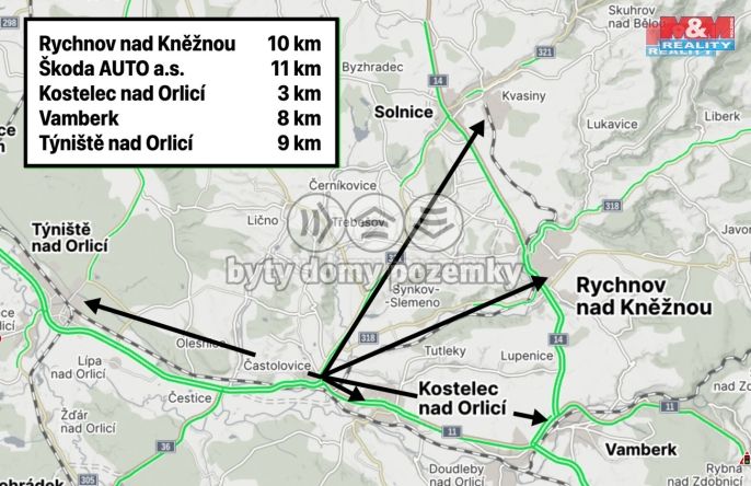 Prodej, Rodinný dům, Častolovice