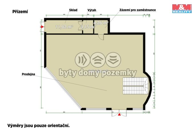 Pronájem, Obchod a služby, Plzeň
