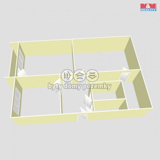 Pronájem, Byt 3+1, Ostrov