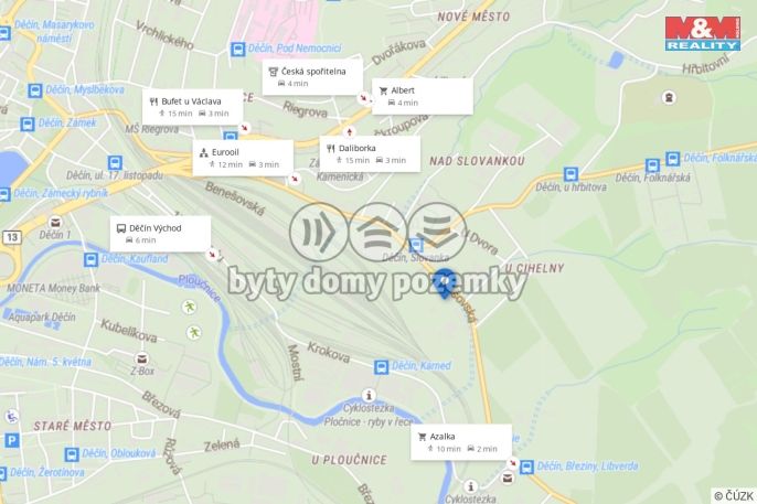 Pronájem, Kancelářský prostor, Děčín