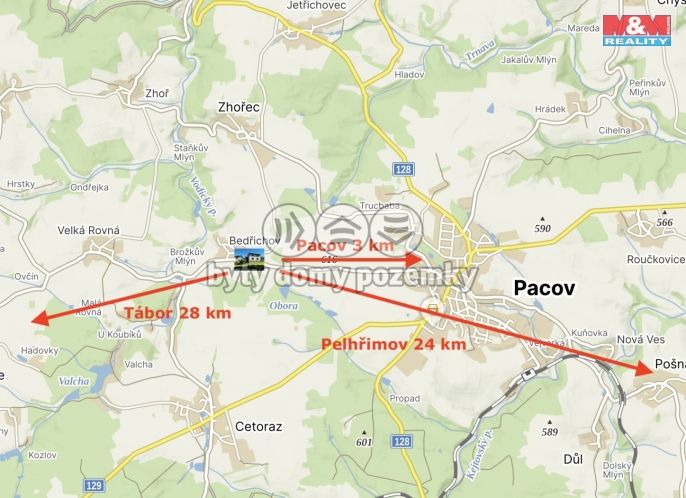 Prodej, Rodinný dům, Pacov