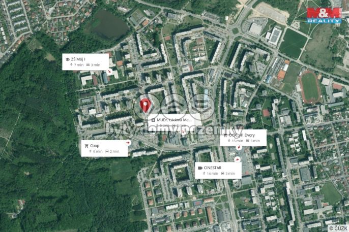 Prodej, Byt 3+1, České Budějovice
