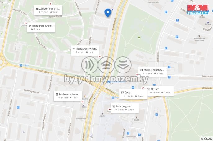 Prodej, Byt 1+1, Most