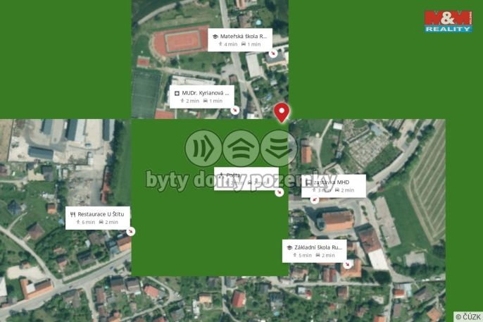 Pronájem, Byt 2+1, Rudolfov