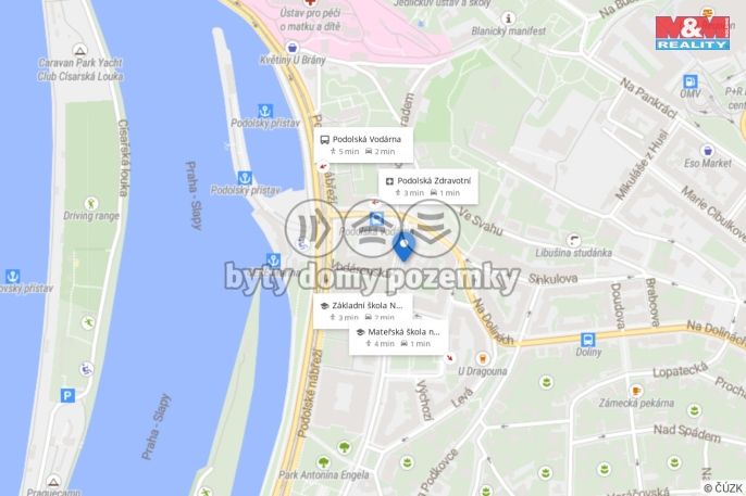 Pronájem, Byt 2+1, Praha