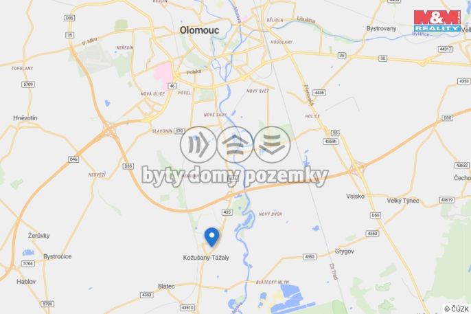 Pronájem, Byt 2+kk, Kožušany-Tážaly