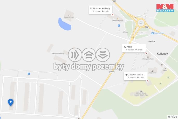 Pronájem, Byt 1+1, Ralsko