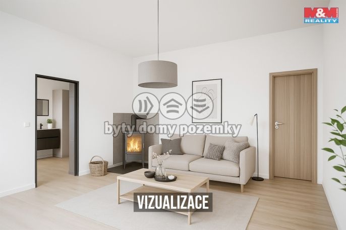 Prodej, Byt 2+1, Újezd pod Troskami