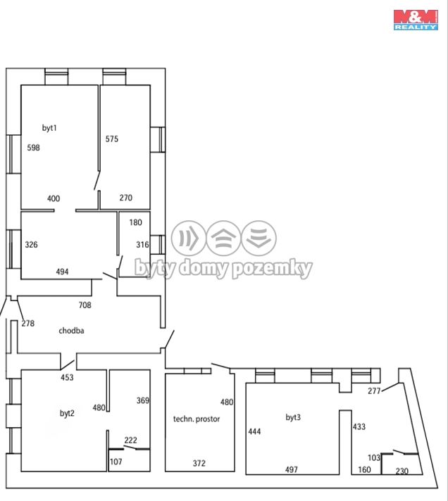 Prodej, Nájemní dům, Husinec