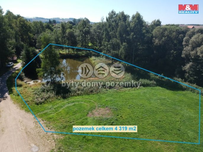 Prodej, Pozemek k bydlení, Červený Hrádek